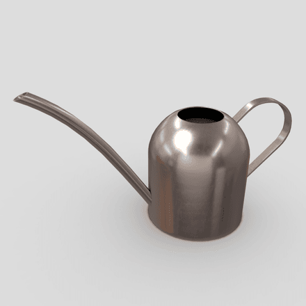 Watering Can - low poly PBR 3d model