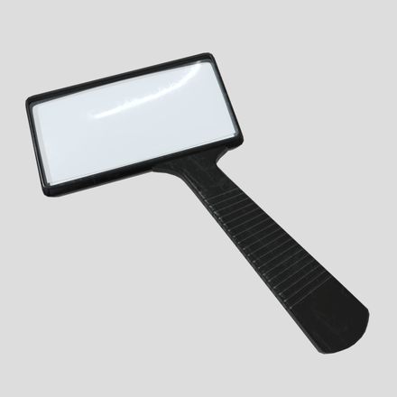 Magnifying Glass 2 - low poly PBR 3d model