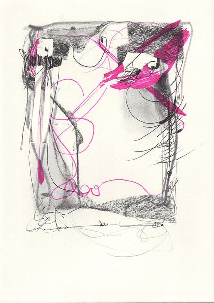 Intuitive Abstraktion IA-009 - Im Inneren verborgen