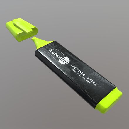 Pen 1 - PBR 3D Model