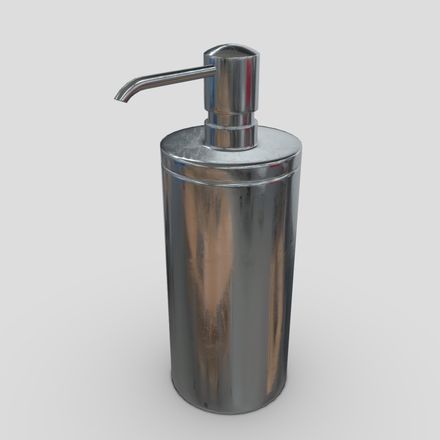 Soap Dispenser 2 - low poly PBR 3d model