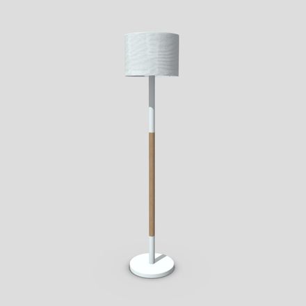 Standing Lamp - low poly PBR 3d model