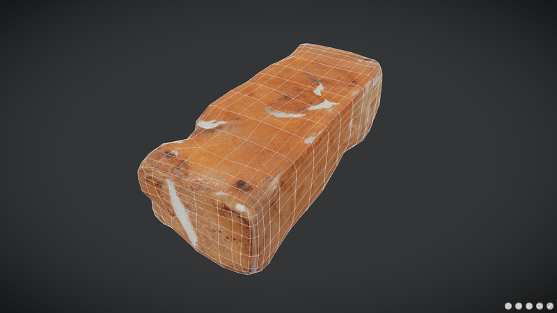 Brick 3 - low poly PBR 3d model