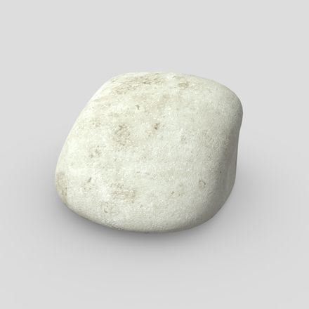 CC0 - Stone low poly PBR 3d model