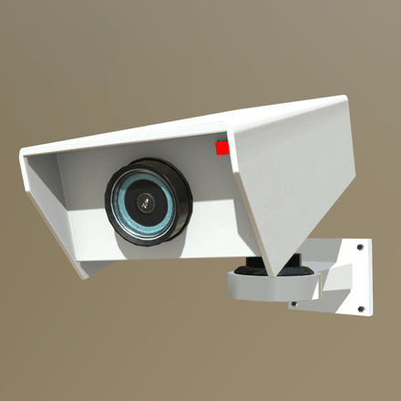 CC0 - Camera - low poly PBR 3d model