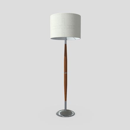 Standing Lamp 2 - low poly PBR 3d model