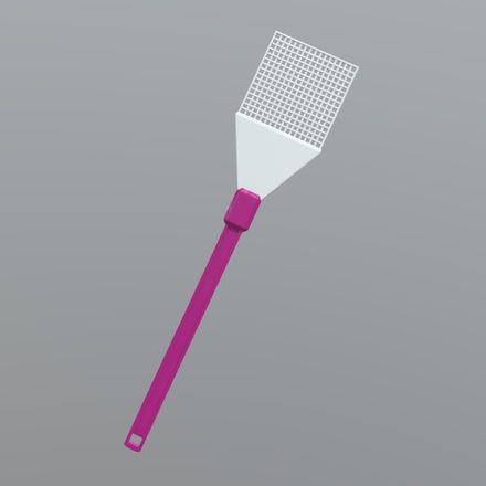 Swatter - low poly PBR 3d model