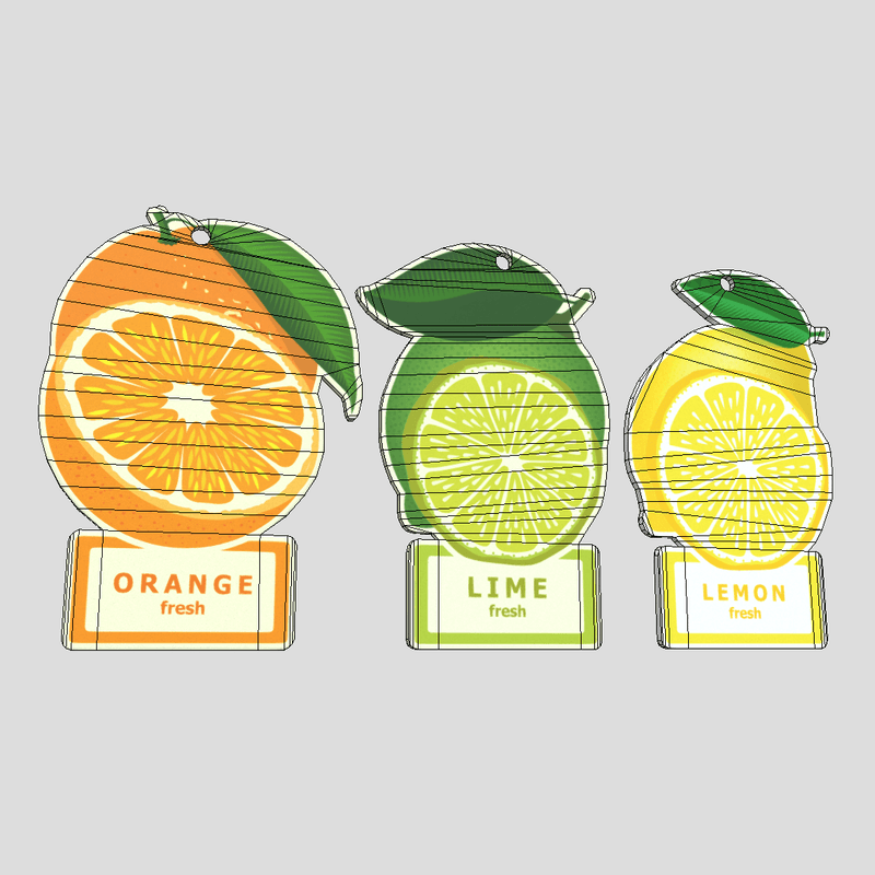 Air Freshener Pack - low poly PBR 3d model