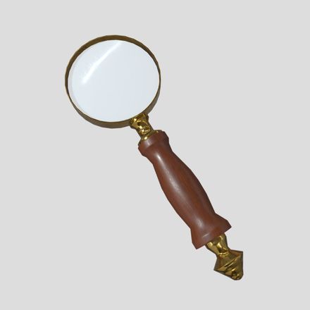 Magnifying Glass 3 - low poly PBR 3d model