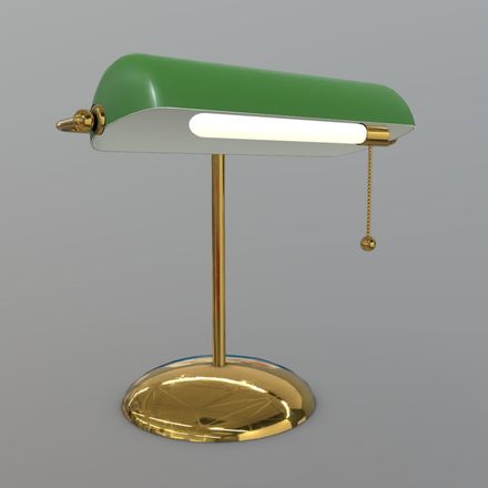 Desklamp - low poly PBR 3d model