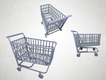 Shopping trolly - 3D Model