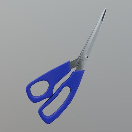 Scissors 4 - low poly PBR 3d model