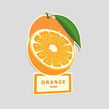 Air Freshener Orange - low poly PBR 3d model