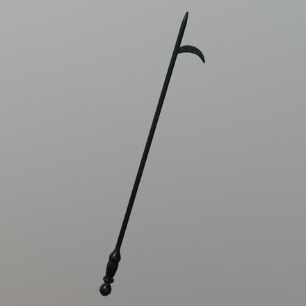 Fire Poker - low poly PBR 3d model