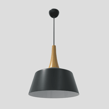 Ceiling Lamp 4 - low poly PBR 3d model