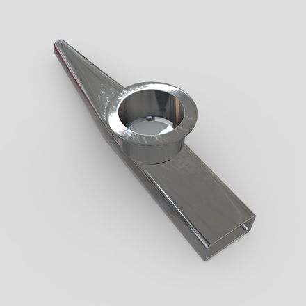 CC0 - Kazoo - low poly PBR 3d model