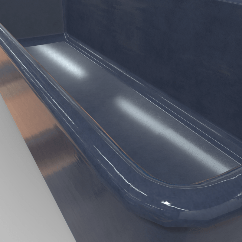CC0 - Baking Tin - low poly PBR 3d model