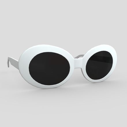 Sunglasses - low poly PBR 3d model