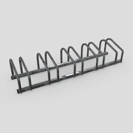 Bicycle Stand 3 - low poly PBR 3d model