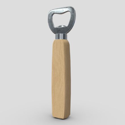 Bottle Opener 2 - low poly PBR 3d model