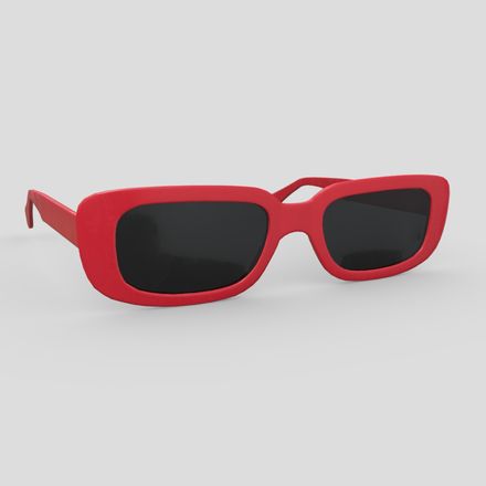 Sunglasses 3 - low poly PBR 3d model