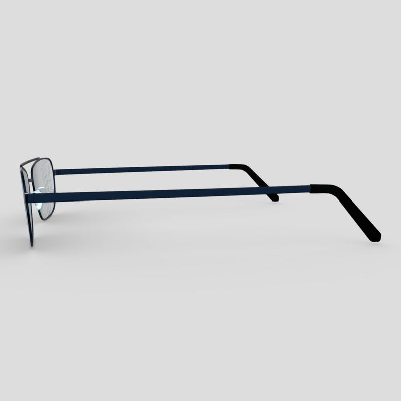 Glasses 5 - low poly PBR 3d model