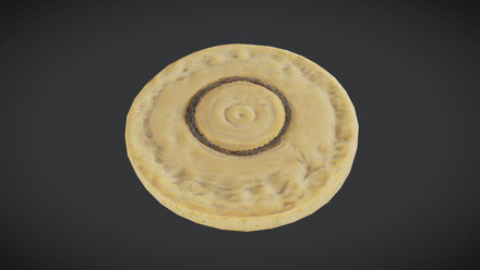 Shortbread - low poly PBR 3d model