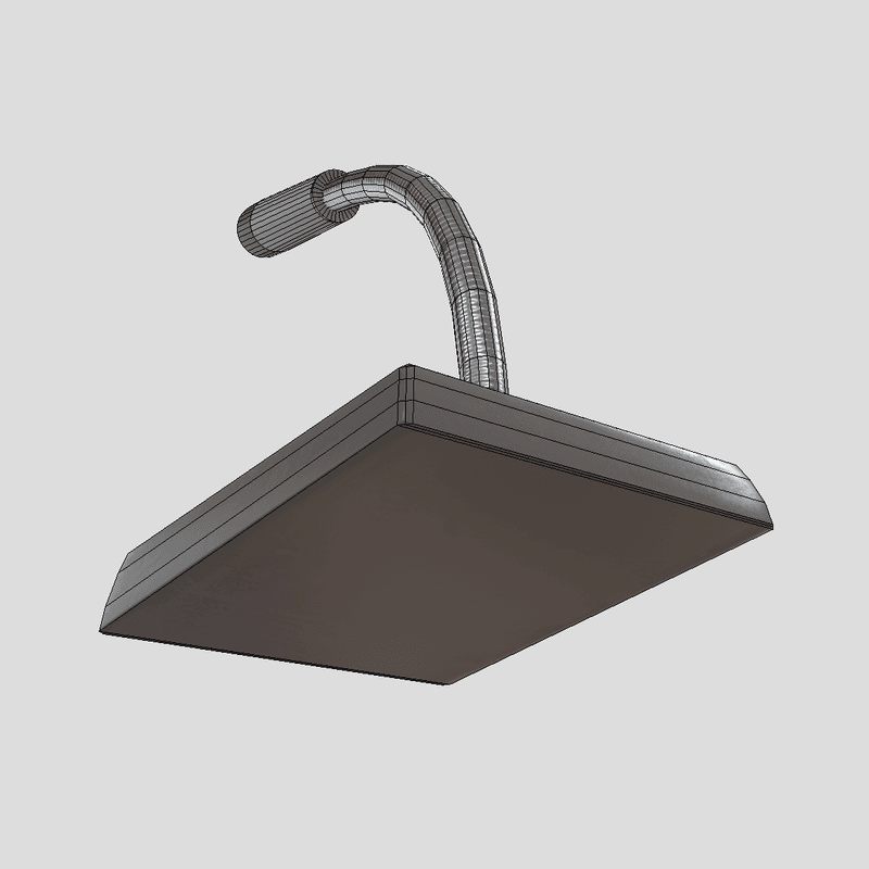 Intercom Microphone - low poly PBR 3d model