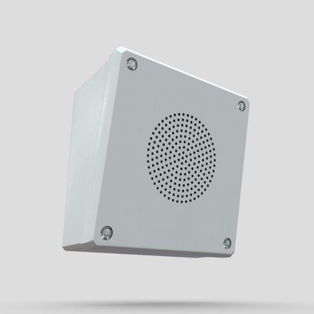 CC0 - Intercom Speacker - low poly PBR 3d model