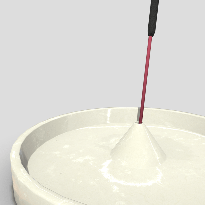 Incense Burner 2 - low poly PBR 3d model