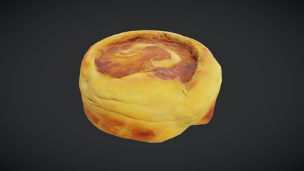 Pastry 2 - low poly PBR 3d model