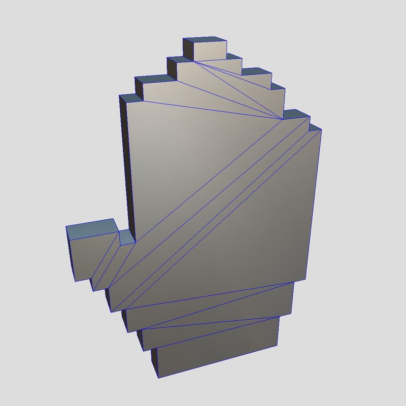 Cursor Hand 3 - low poly PBR 3d model