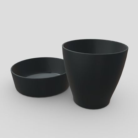 CC0 - Plaster Cup - low poly PBR 3d model