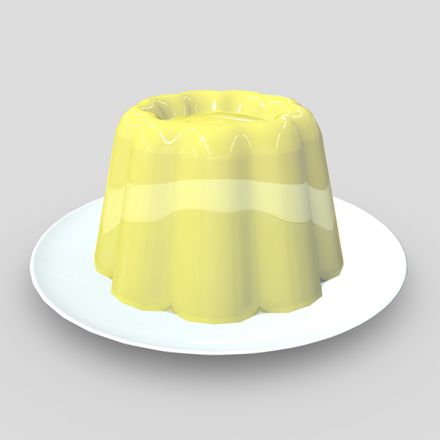 CC0 - Jelly - low poly PBR 3d model