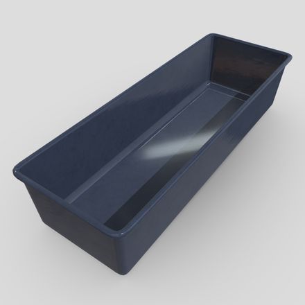 CC0 - Baking Tin - low poly PBR 3d model