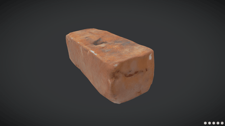 Brick 4 - low poly PBR 3d mdoel