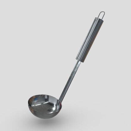 Ladle 2 - low poly PBR 3d model