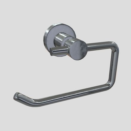 Toilet Roll Holder - low poly PBR 3d model