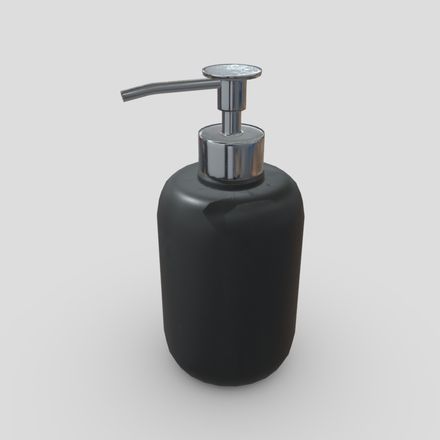 Soap Dispenser 3 - low poly PBR 3d model