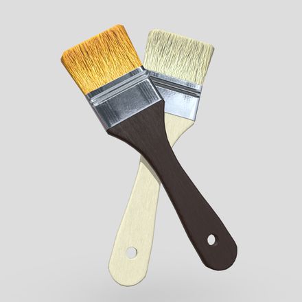 Paint Brush 6 - low poly PBR 3d model