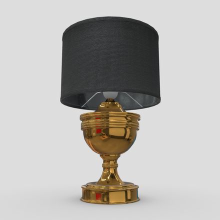 Table Lamp 3 - low poly PBR 3d model