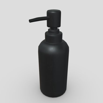 Soap Dispenser - low poly PBR 3d model