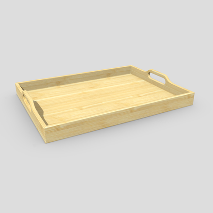 Tray 3 - low poly PBR 3d mode