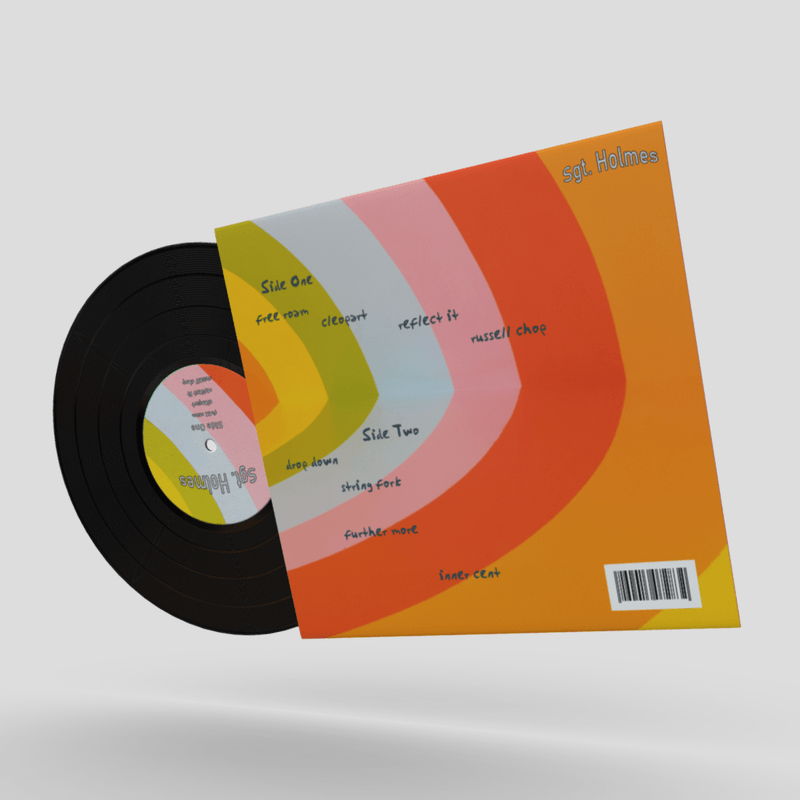 CC0 - Vinyl Record Sgt Holmes - low poly PBR 3d model