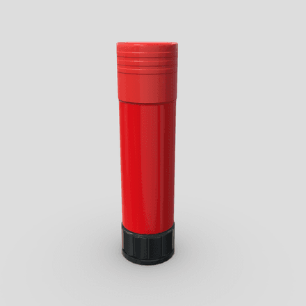 Glue Stick - low poly PBR 3d model