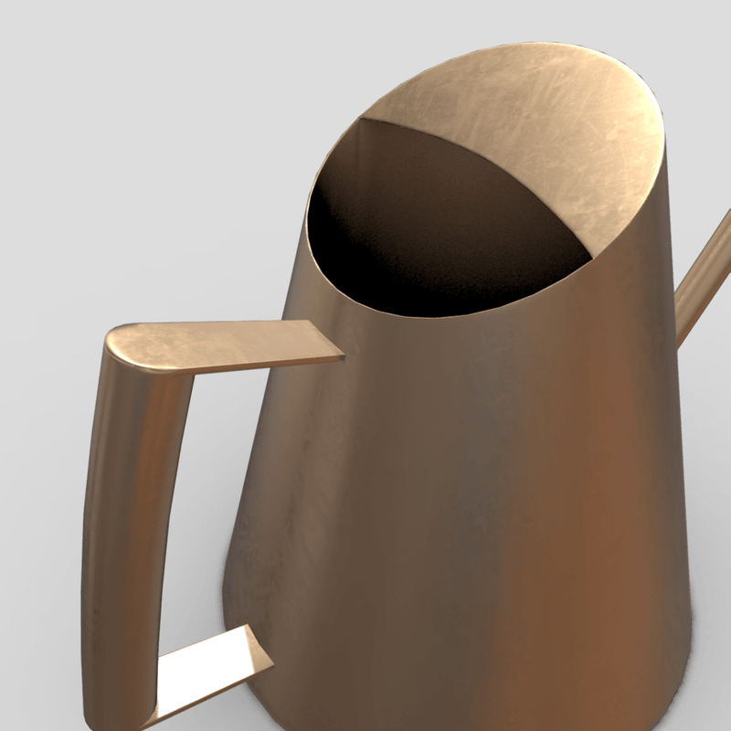 Watering Can 3 - low poly PBR 3d model