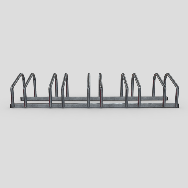 Bicycle Stand 3 - low poly PBR 3d model