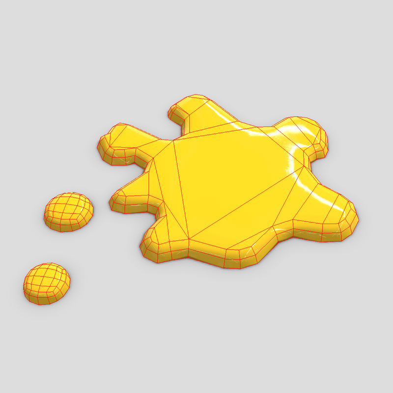 Color Spot 3 - low poly PBR 3d model