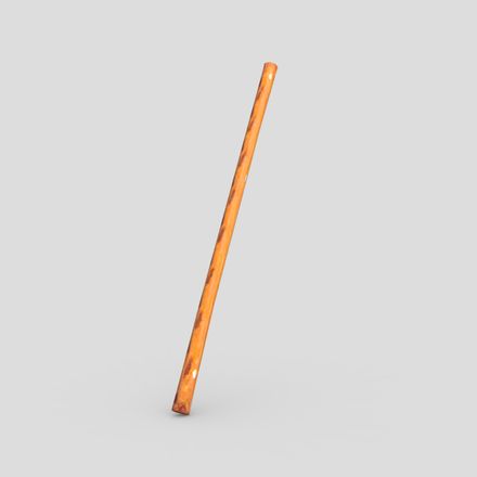 Pretzel Stick - low poly PBR 3d model