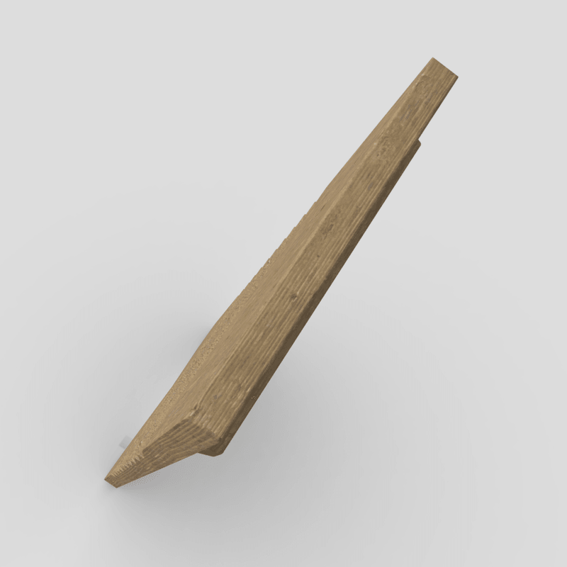 Washboard 2 - low poly PBR 3d model